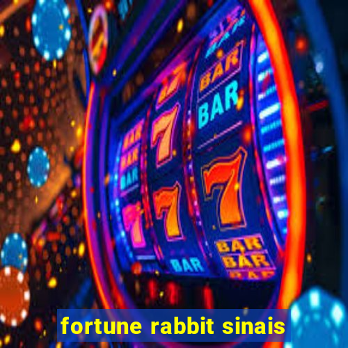 fortune rabbit sinais